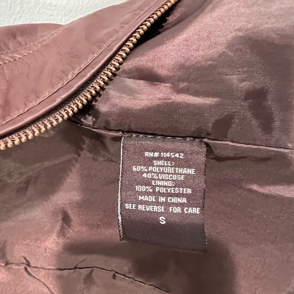 Jou Jou Faux Leather Jacket - Picture 9 of 9